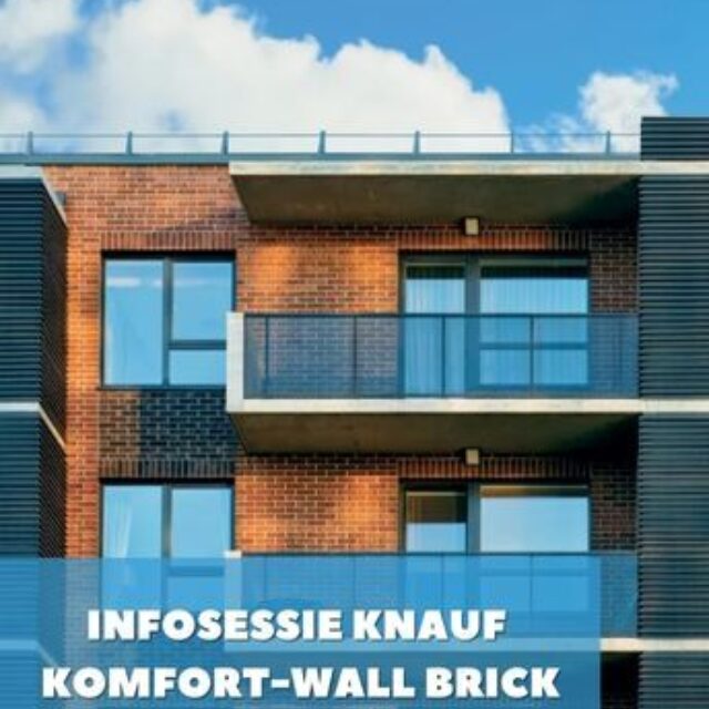 Infosessie Knauf Komfort-Wall Brick